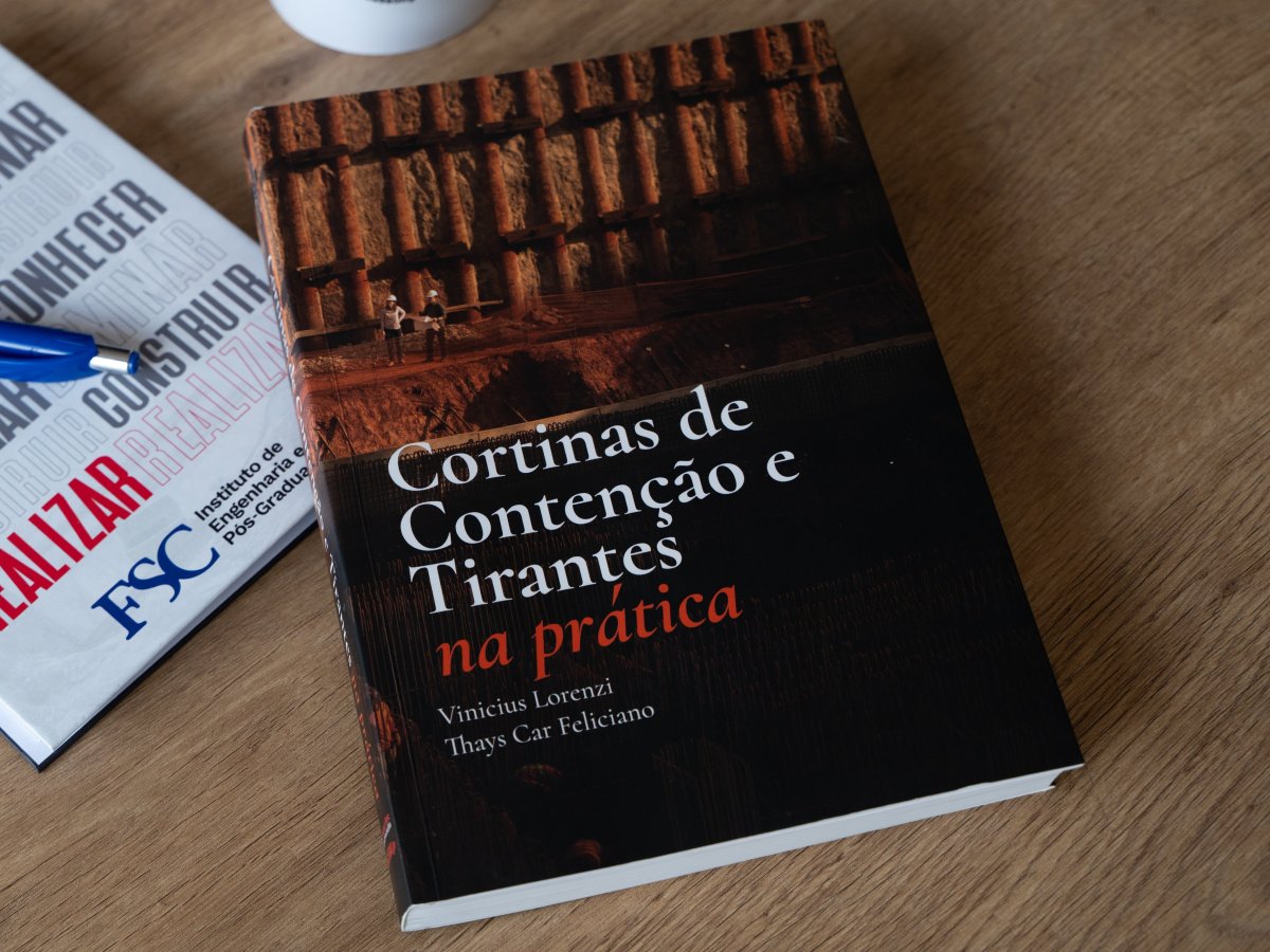 Livro Cortinas de Contenção e Tirantes na Prática